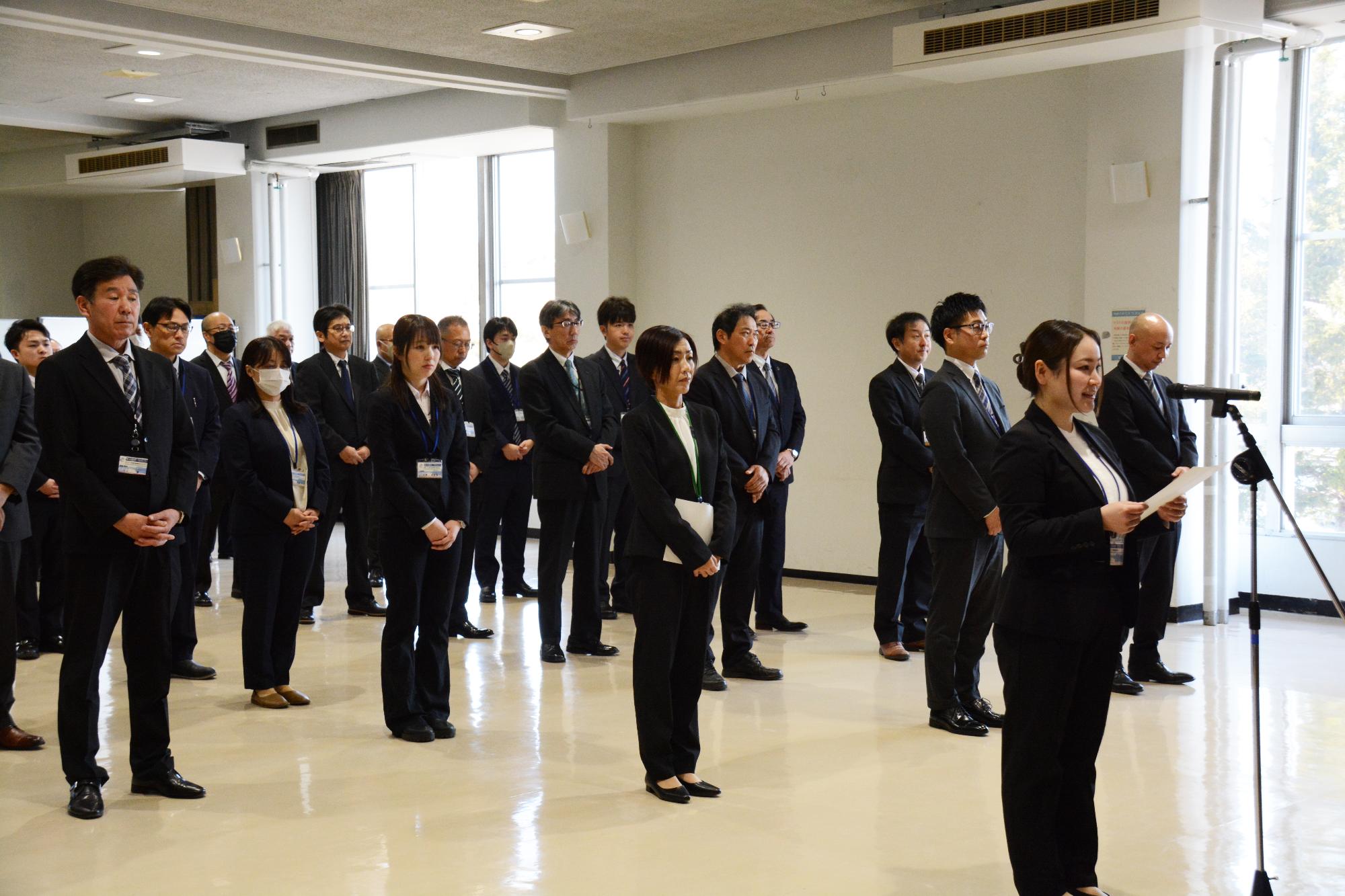 令和7年度辞令交付式