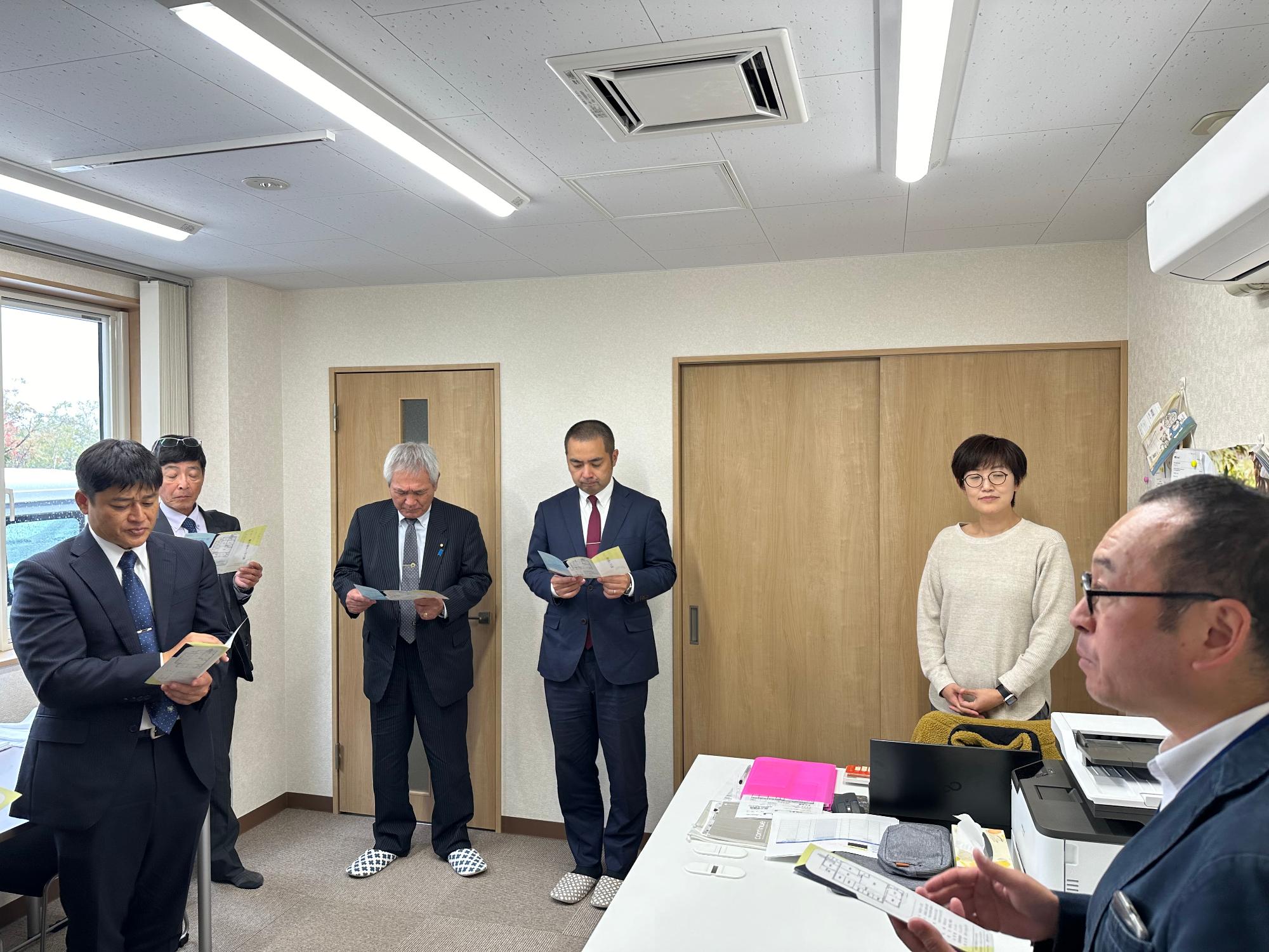 チーズ工房視察